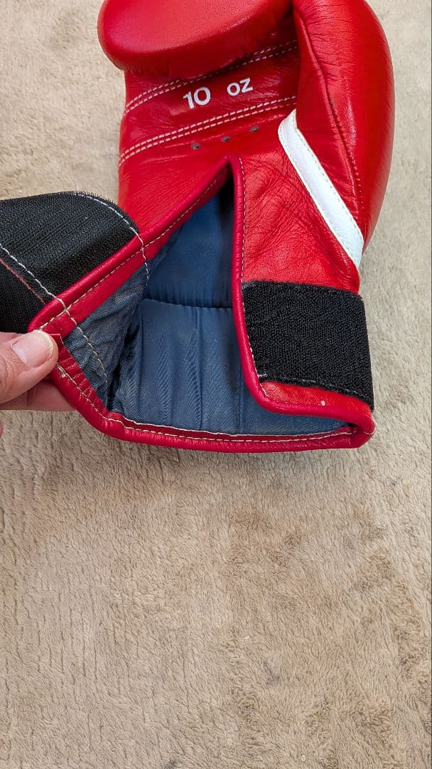 に*こ様 美品 WINNINGボクシンググローブ レッド10oz