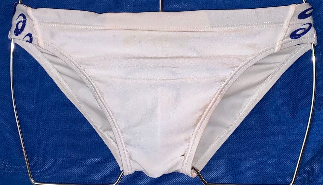 asics 競パン　ハイドロCD サイドロゴ　ブルー　サイズS