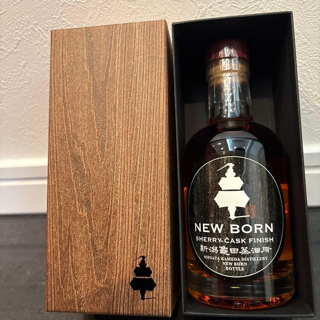 亀田蒸溜所　NEW BORN シェリーカスク仕上げ ウイスキー