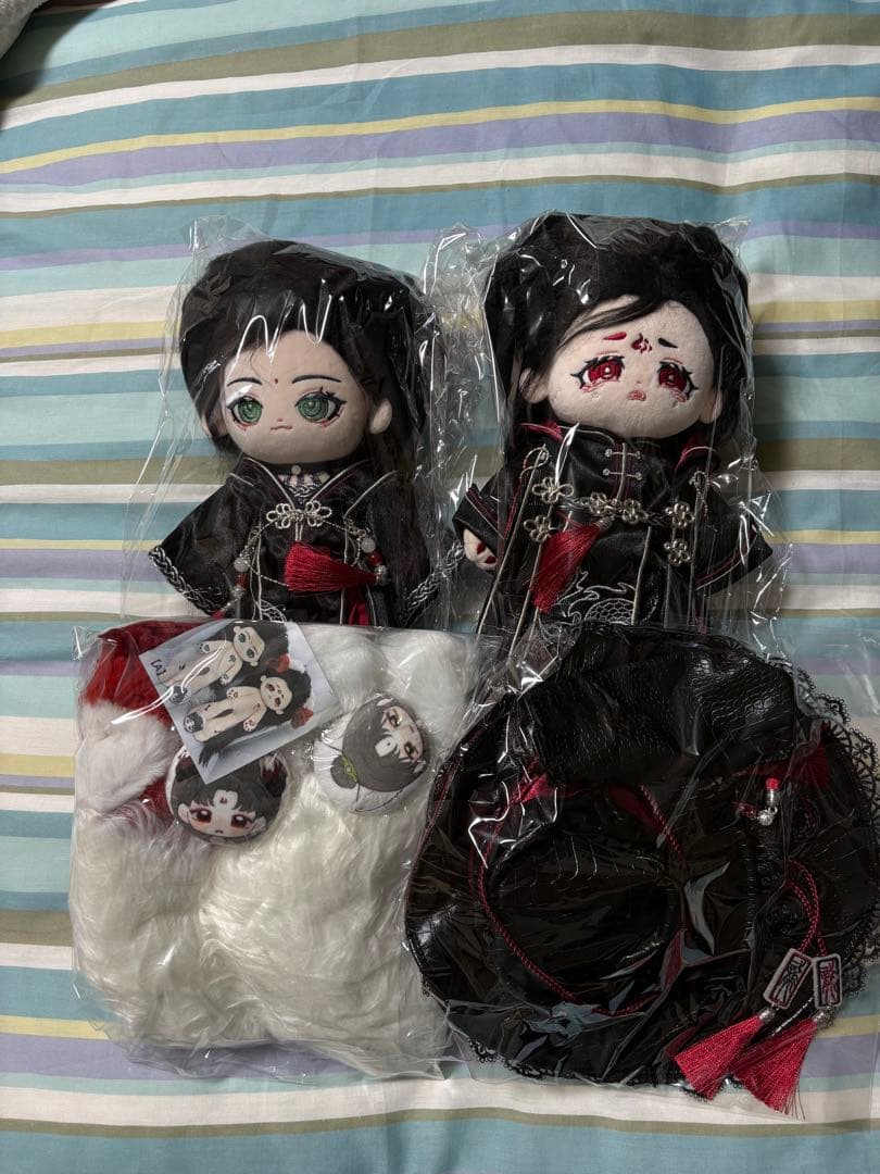 人査反派自救系統　沈清秋・洛氷河　ぬいぐるみセット