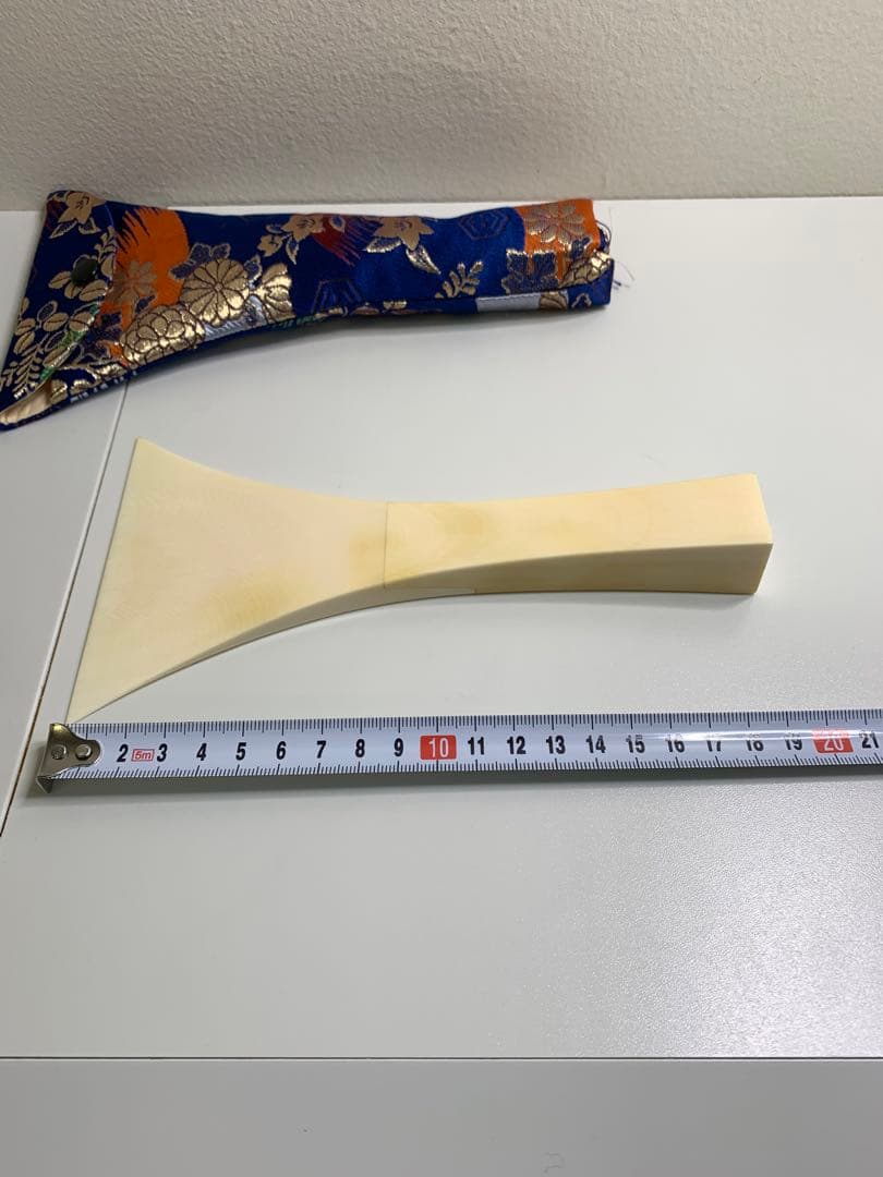 sak0403専用 三味線 天然素材の高級バチ マンモス 牙 中古品