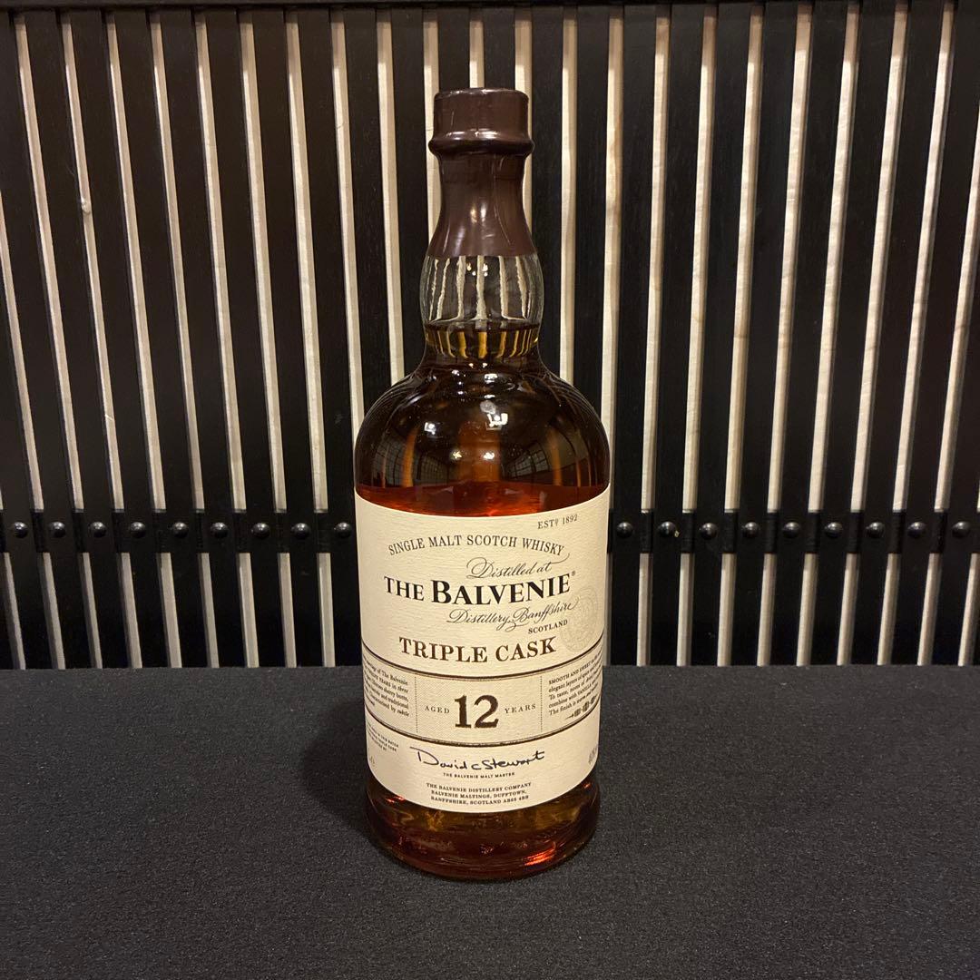 ‪古酒 ヴァルベニー 12年 スコッチ トリプルカスク 箱入り（新品未開封）