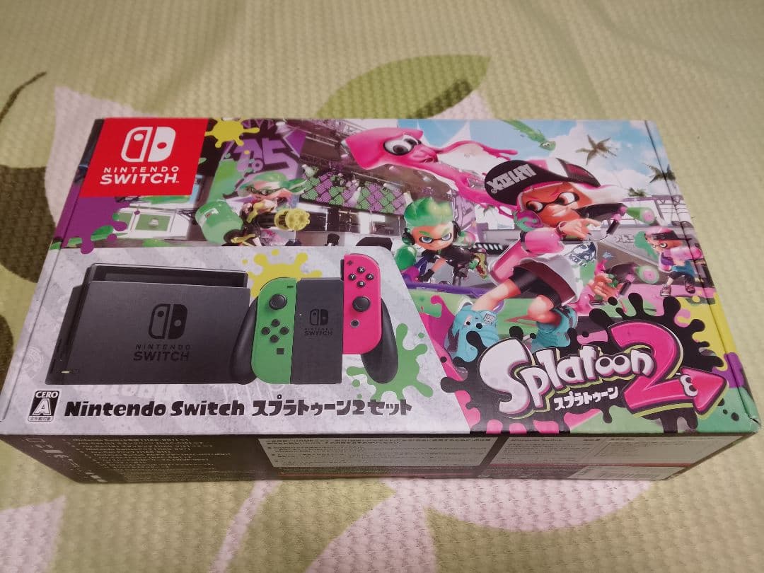Nintendo Switch Splatoon 2セット 本体（ソフトなし）