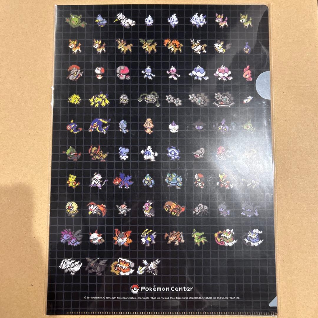 ポケモン ゲームドット クリアファイル