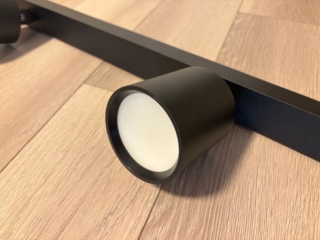 美品 アートワークスタジオ グリッド4 ダウンライト　ブラック