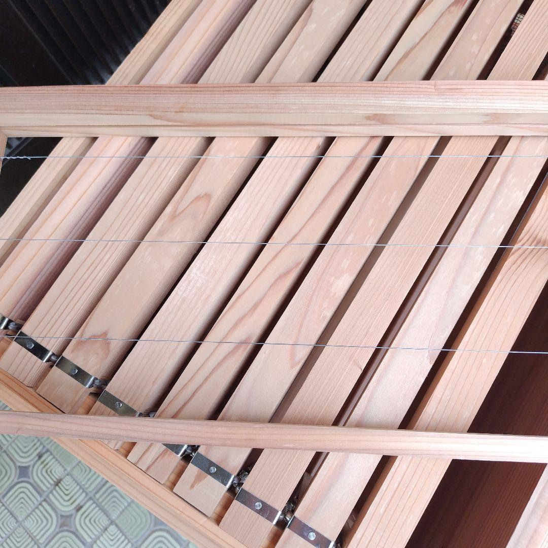 西洋蜜蜂の巣箱、杉板材使用 （10枚かけ）二段使用 縦54㎝✕横45✕高60です