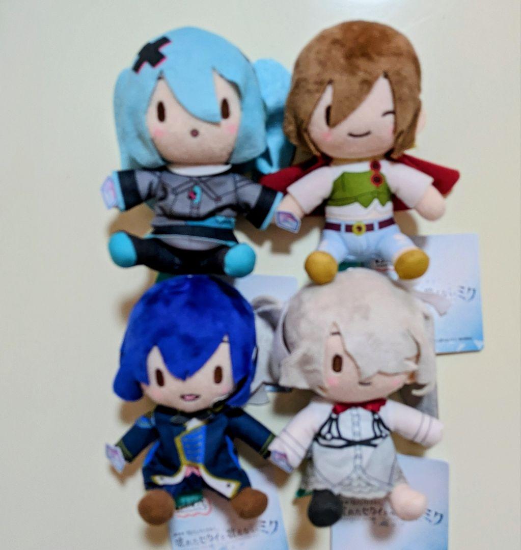 プロジェクトセカイ 壊れたセカイと歌えないミク ふわぷちミニぬいぐるみ全28種