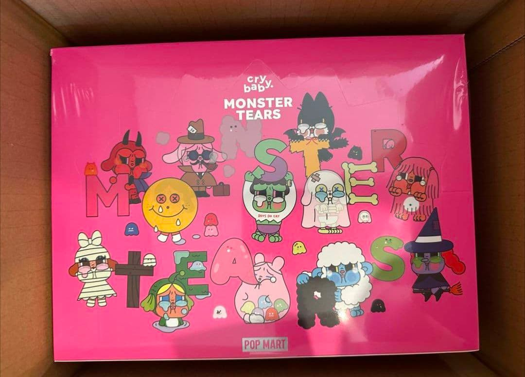新品未開封 POP MART Crybaby Monster Tears