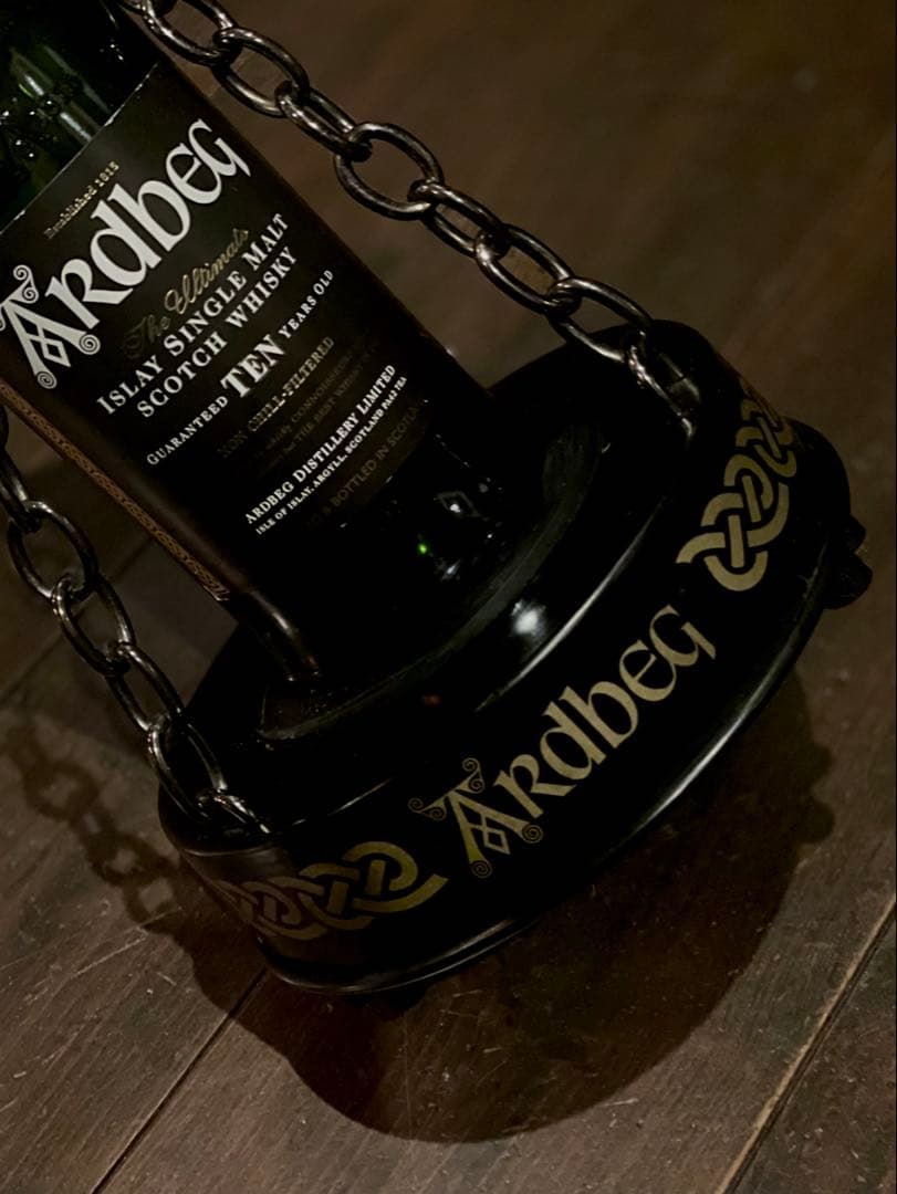 アードベッグ　チェーンボトル　ディスプレイ　ウイスキー　非売品