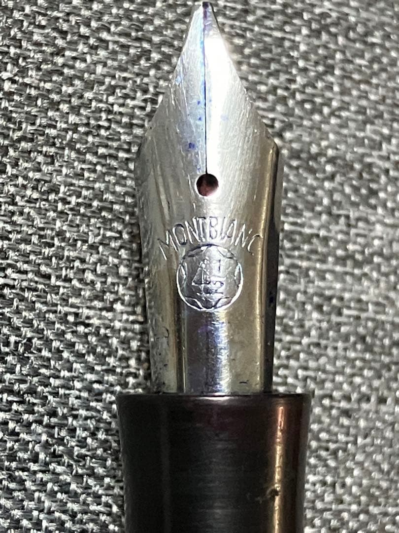モンブラン 万年筆 334 1／2　BBスチールニブ　ウォータイムもの