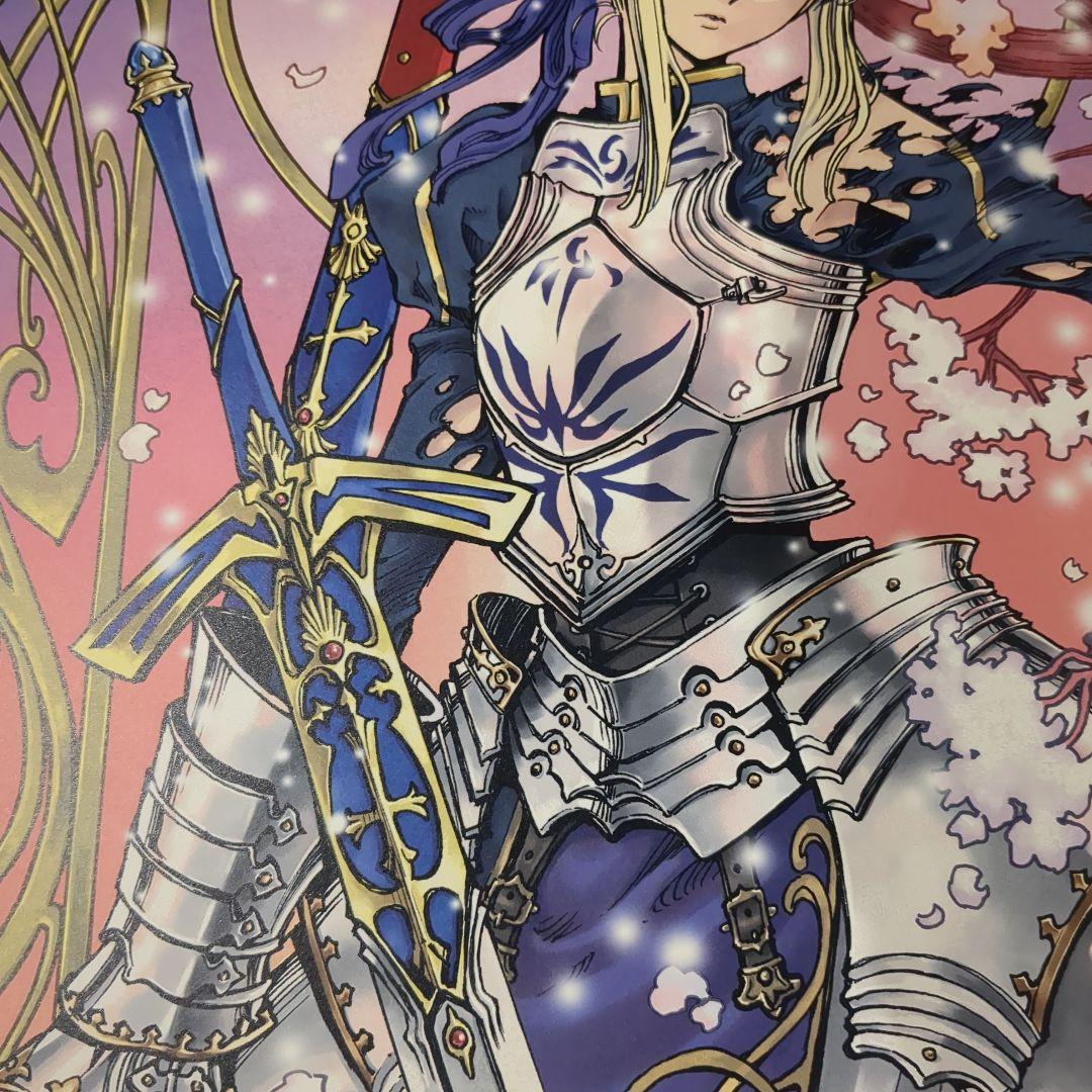 アニメポスター　Fate セイバー　B1　ポスター　CLAMP