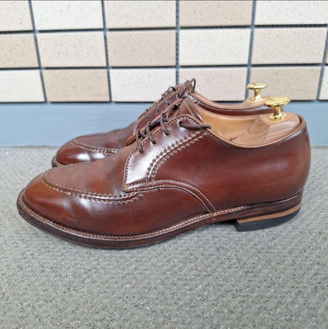 箱付き ALDEN ウイスキーコードバン 7 1/2D