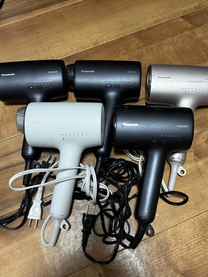 Panasonic ナノケア ドライヤー ジャンク 5点 まとめ売り