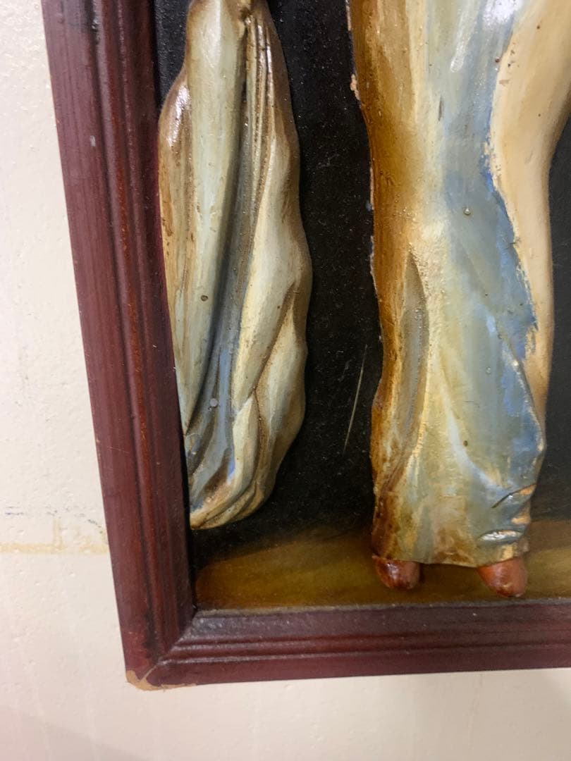 激レア！1940' Rita Hayworth Gilda映画看板レリーフアート