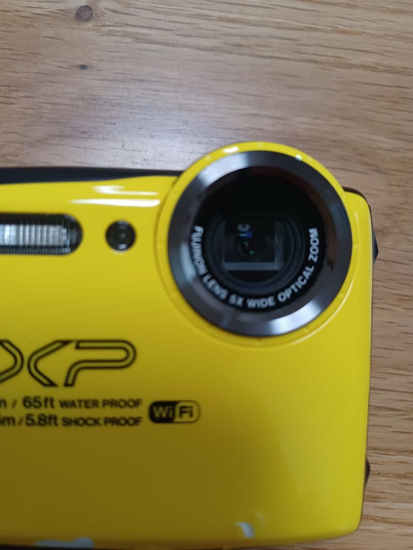 FUJIFILM FINEPIX XP130 イエロー 水中カメラ　防水　美品