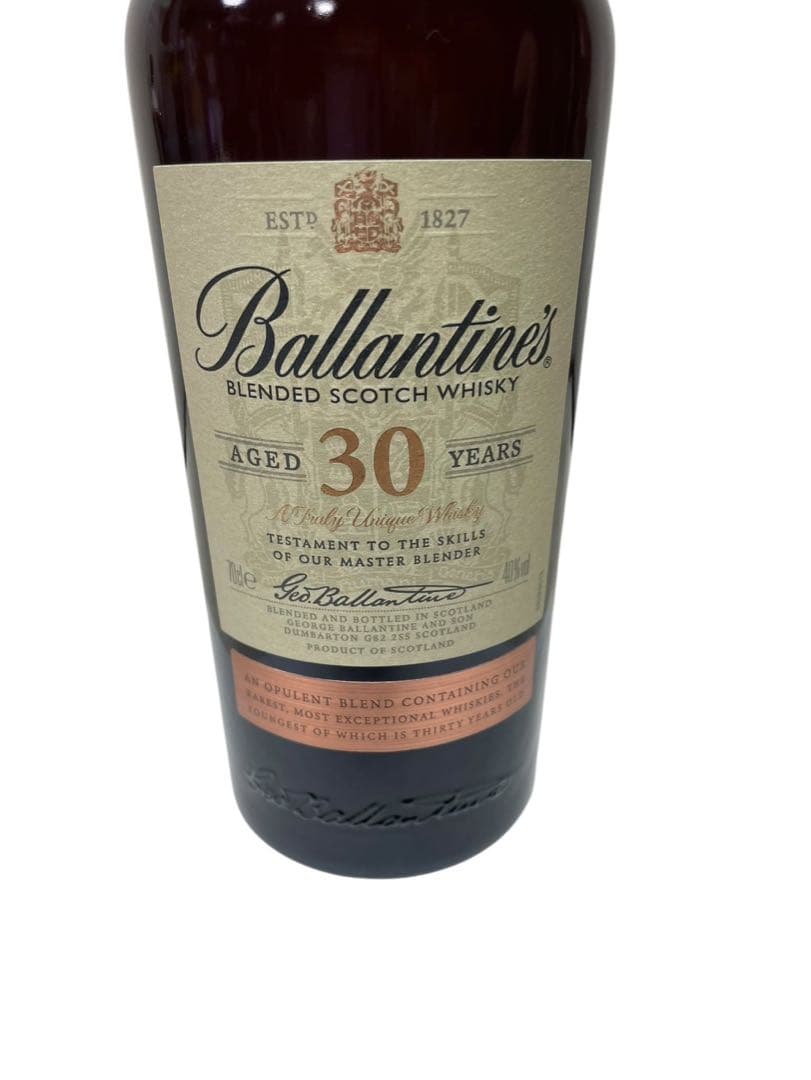 未開栓 Ballantine's バランタイン30年 スコッチウイスキー