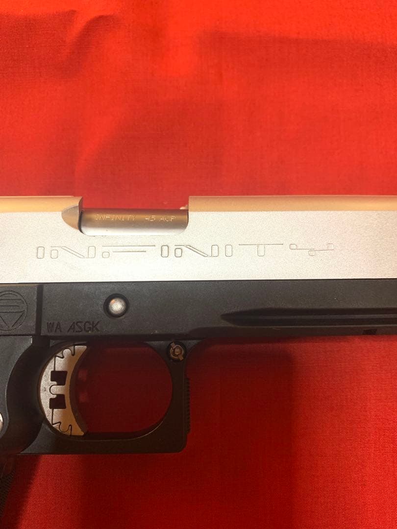 WA SV INFINITY GBB シルバー ブラック