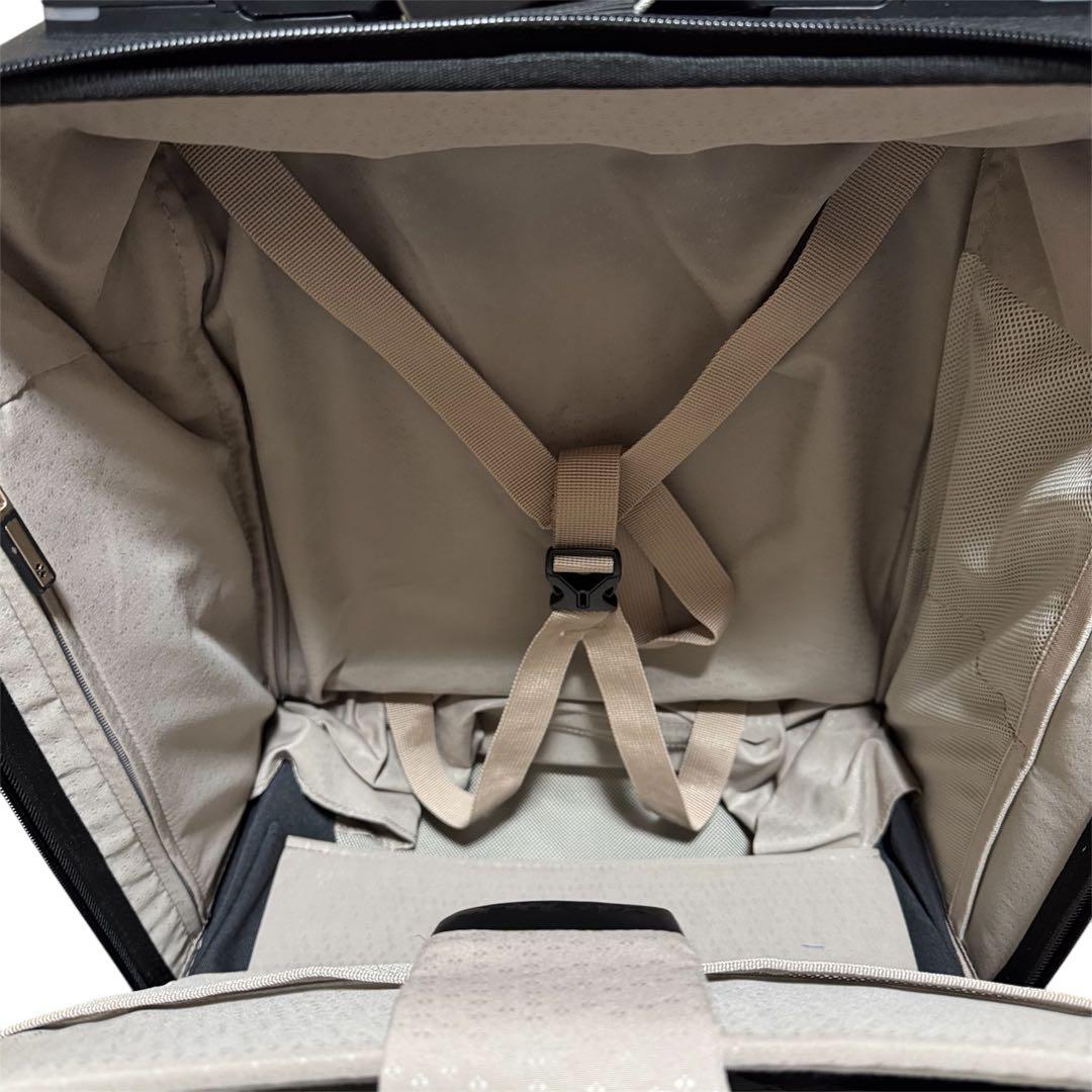 多機能スーツケースKABUTO サイズ変更可能！レインカバー付