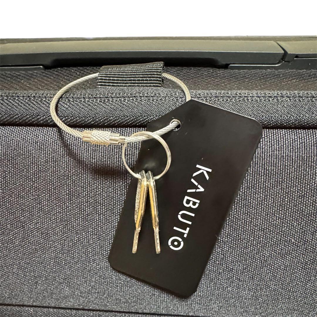 多機能スーツケースKABUTO サイズ変更可能！レインカバー付