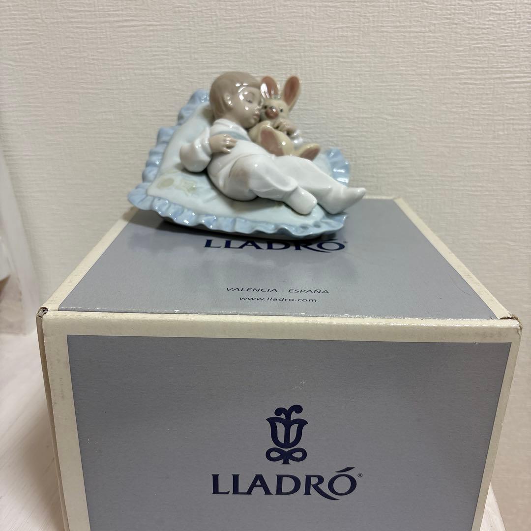 リヤドロLLADRO 「おやすみ　うさちゃん」新品！正規の元箱付き！