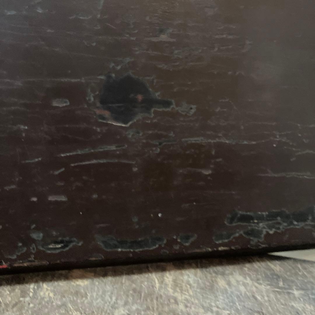 古民芸　盆　朱塗　〜明治時代頃　根来　矢部盆　讃岐盆　根来盆　骨董品.酒器盆.