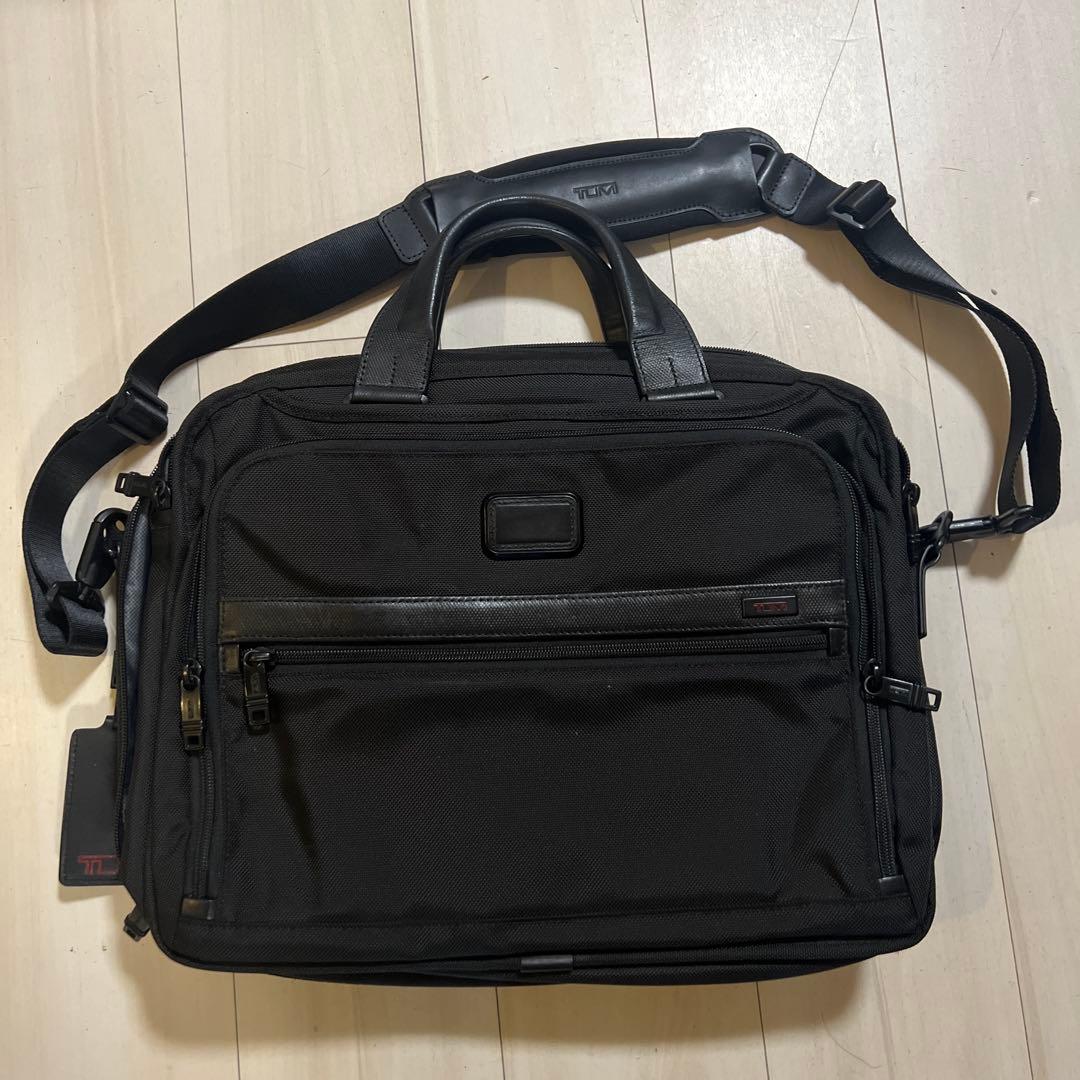 TUMI トゥミ ALPHA2 オーガナイザーブリーフケース ビジネスバッグ美品