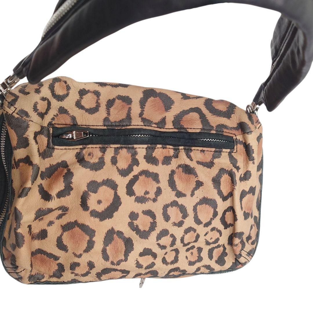 アレキサンダーワン　バッグ　レオパード　レザー　ショルダー　バッグ　ヒョウ柄