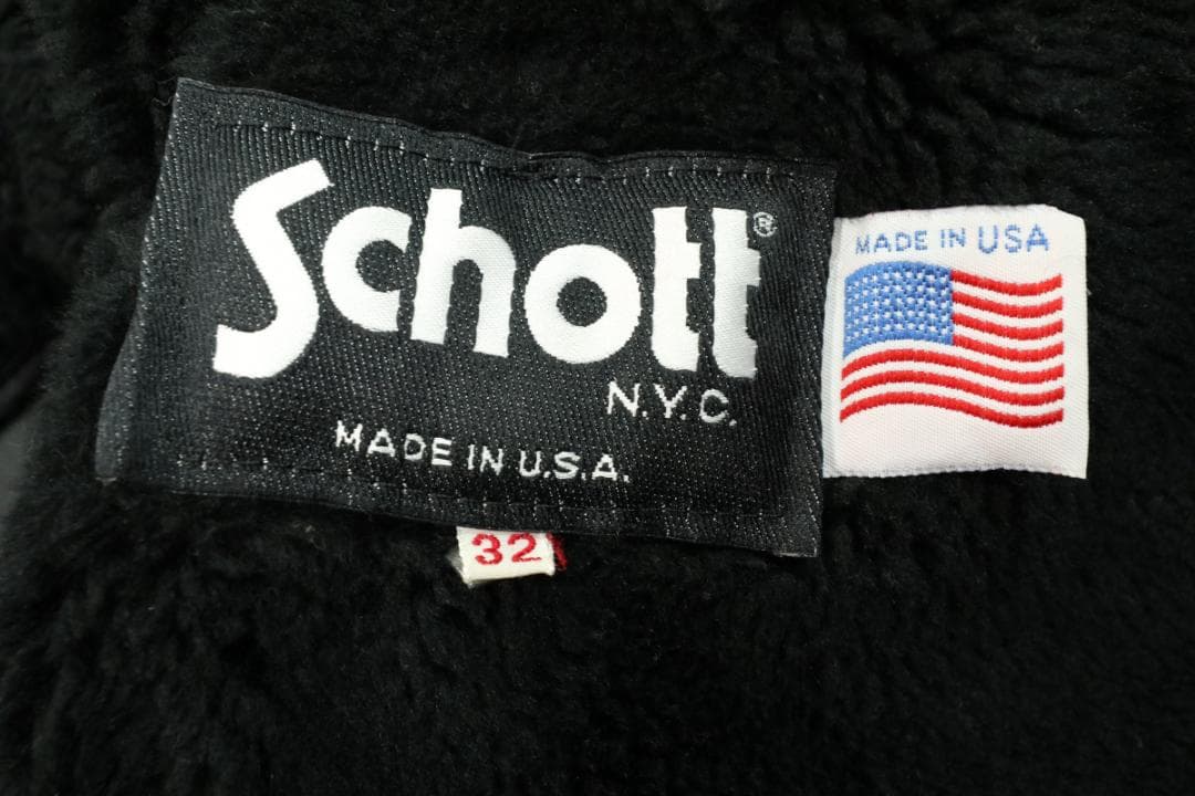 な*や様 Schott ショット 80s～ シングルライダースジャケット ■23