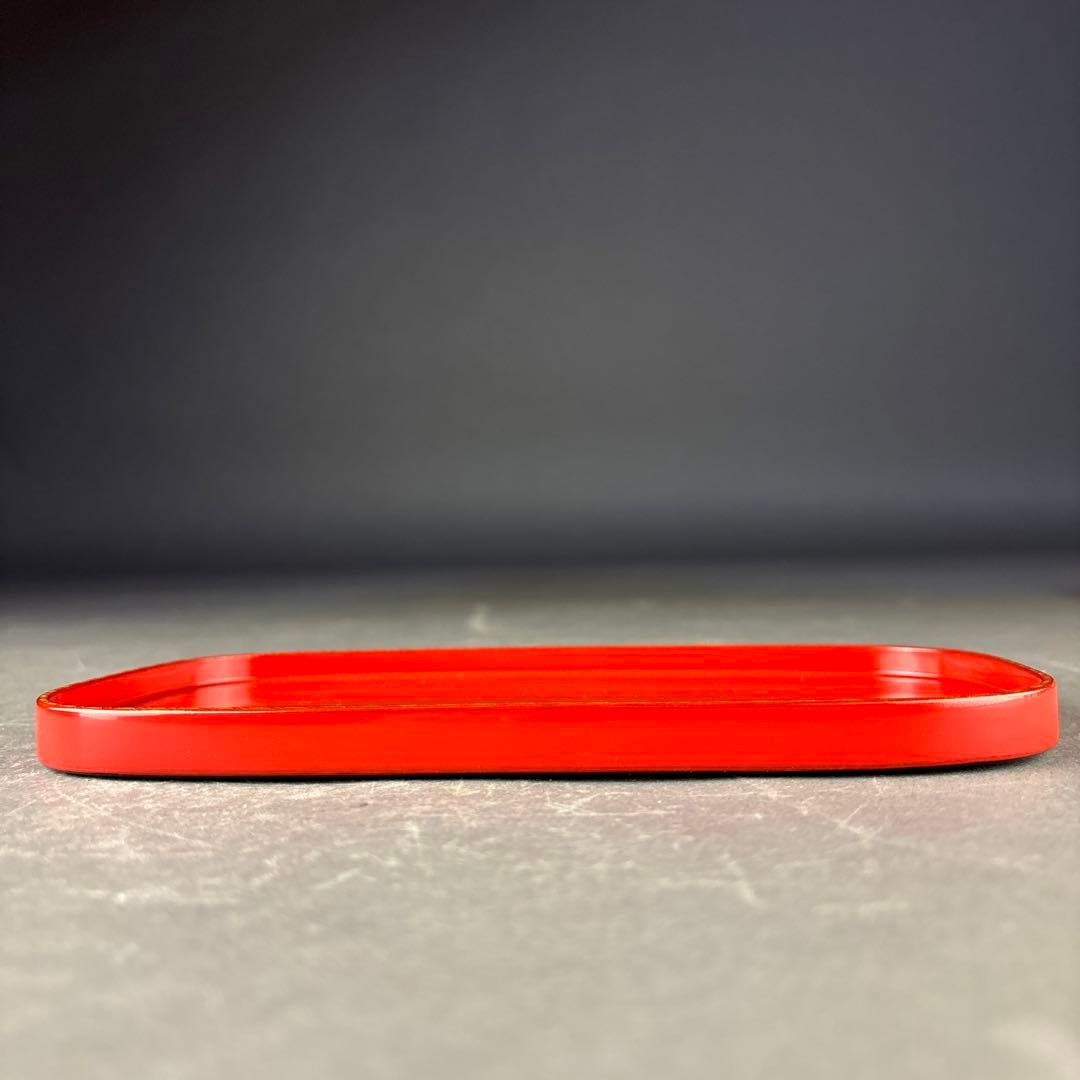 輪島塗　銘々皿　5客　塗師　大徹　共箱