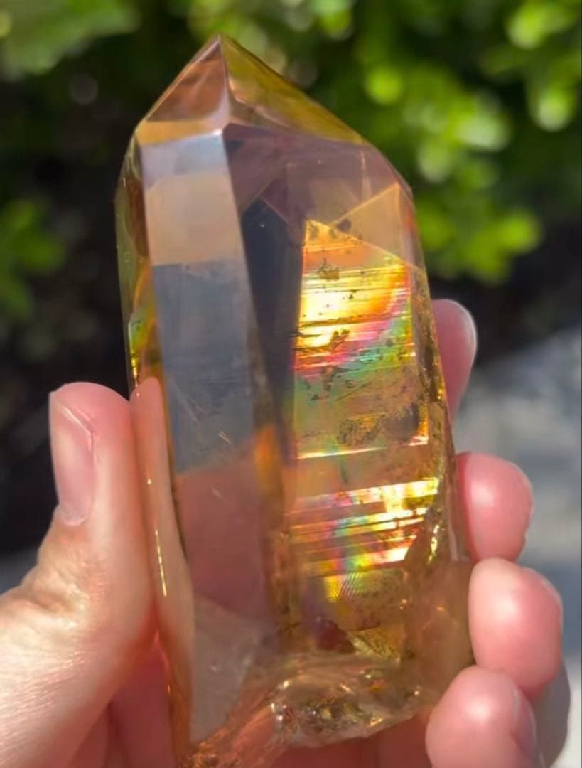 シトリン　ハニーシトリン　アンバー　レムリアシトリン　レムリアン