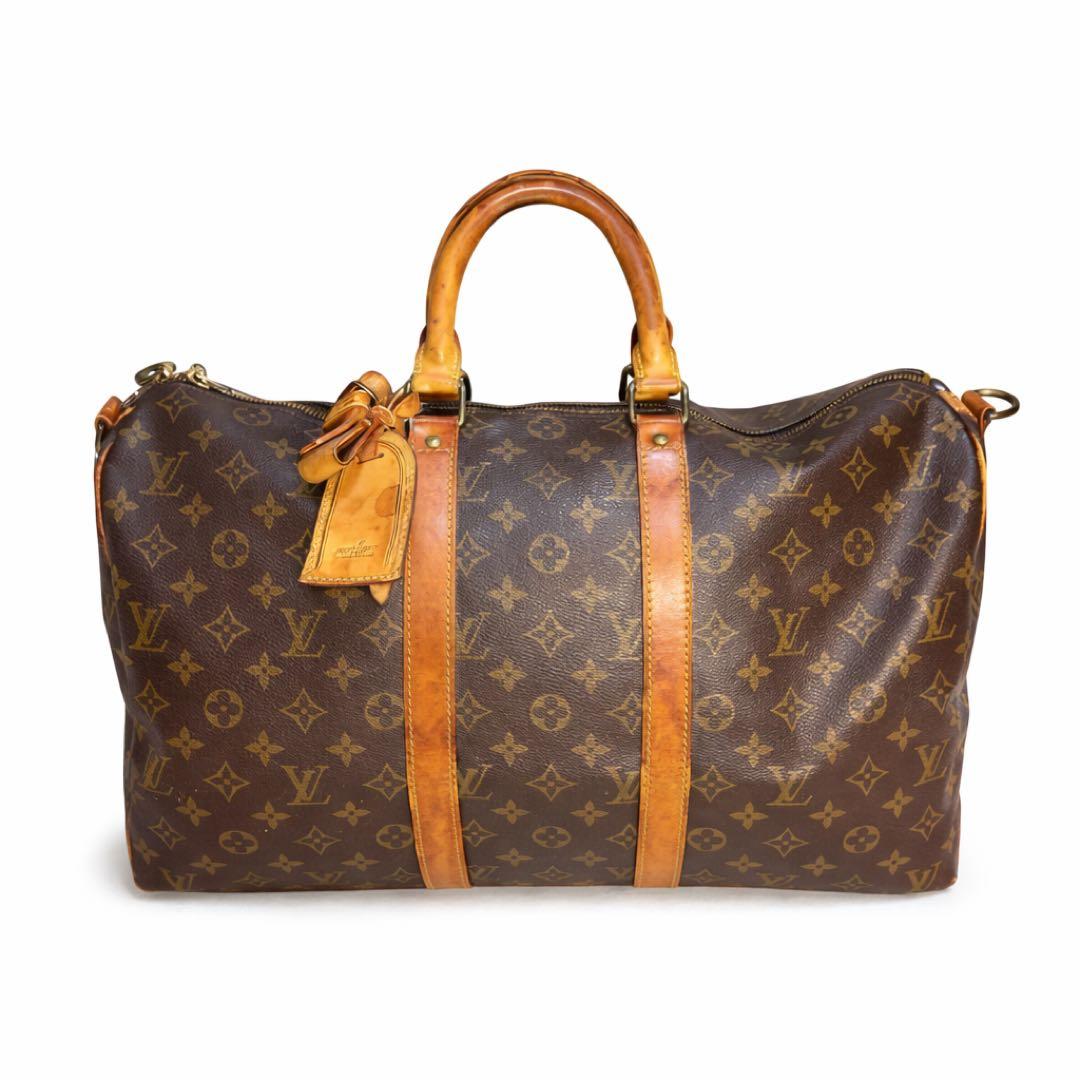 美品 LOUIS VUITTON ルイヴィトン　キーポル45モノグラム ボストン