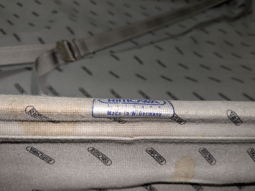 リモア RIMOWA スーツケース 2輪 アルミ 西ドイツ製