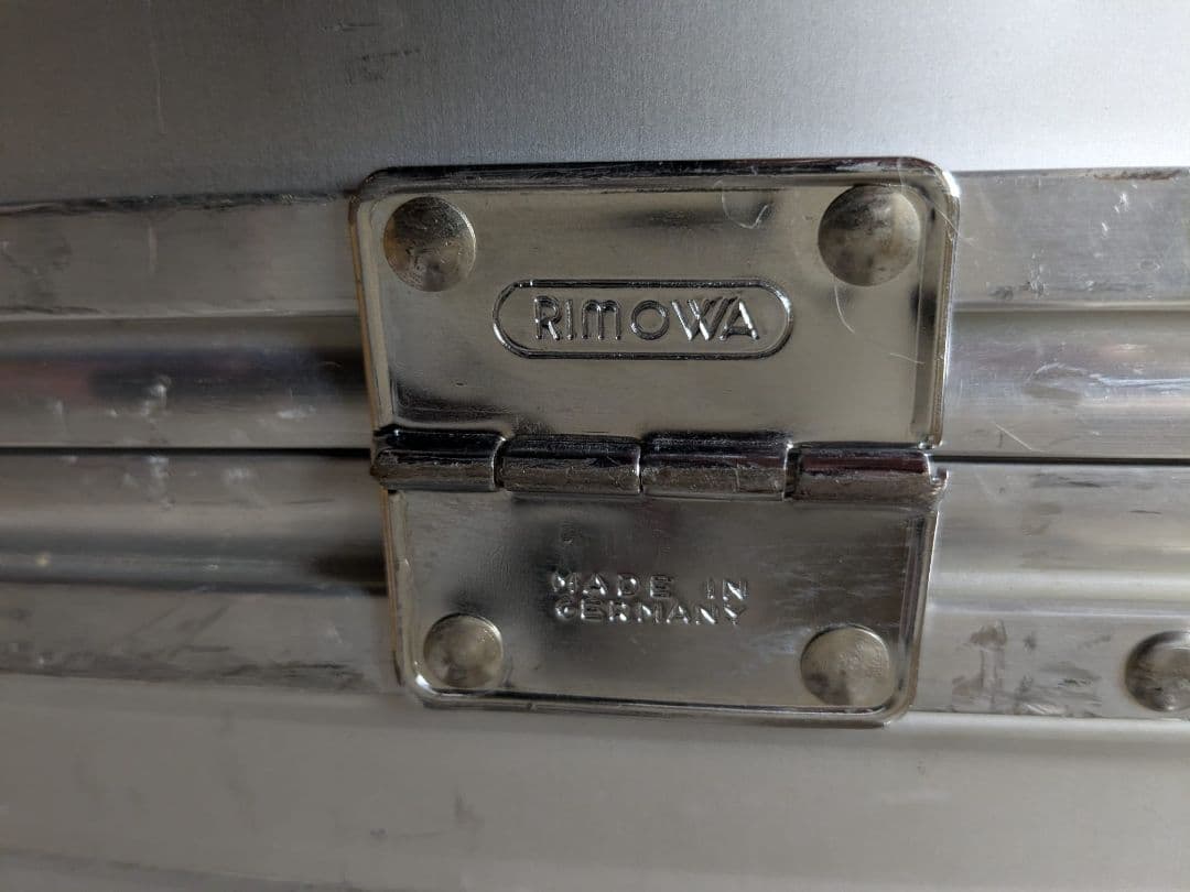 リモア RIMOWA スーツケース 2輪 アルミ 西ドイツ製