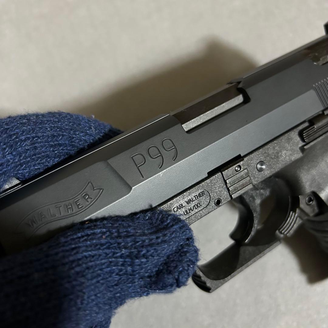 マルゼン　ワルサーP99FS スペシャルフォース　美品　固定スライドガスガン