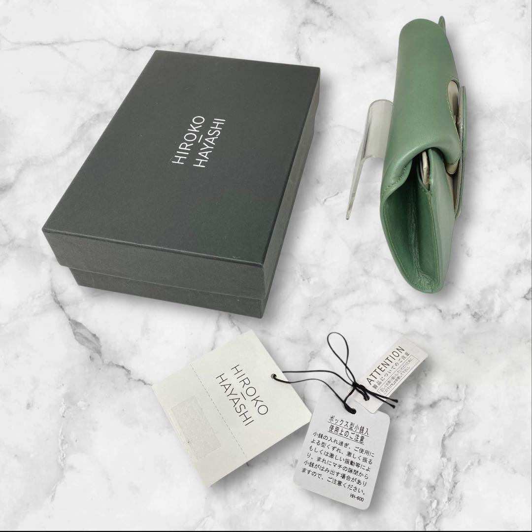 ヒロコハヤシ CAFE PORTA カフェポルタ マルチ財布 財布 グリーン 緑