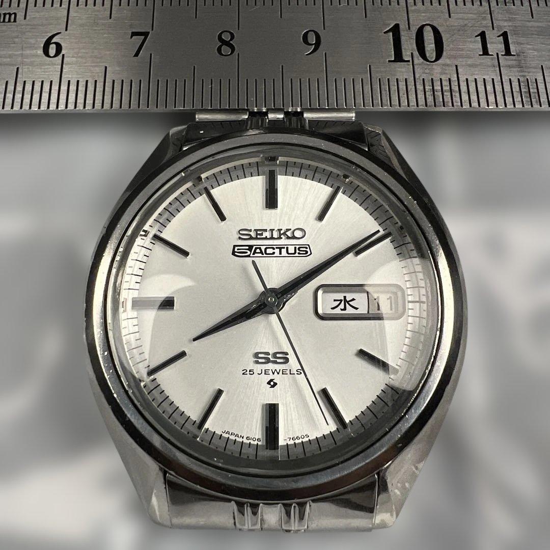 S09 セイコー ファイブ アクタス SS アンティーク 自動巻き 1972年製