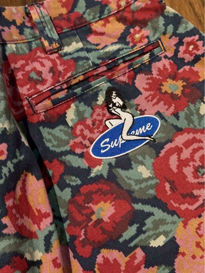 パンツ Supreme Pin Up Chino Pant Digi floral 34