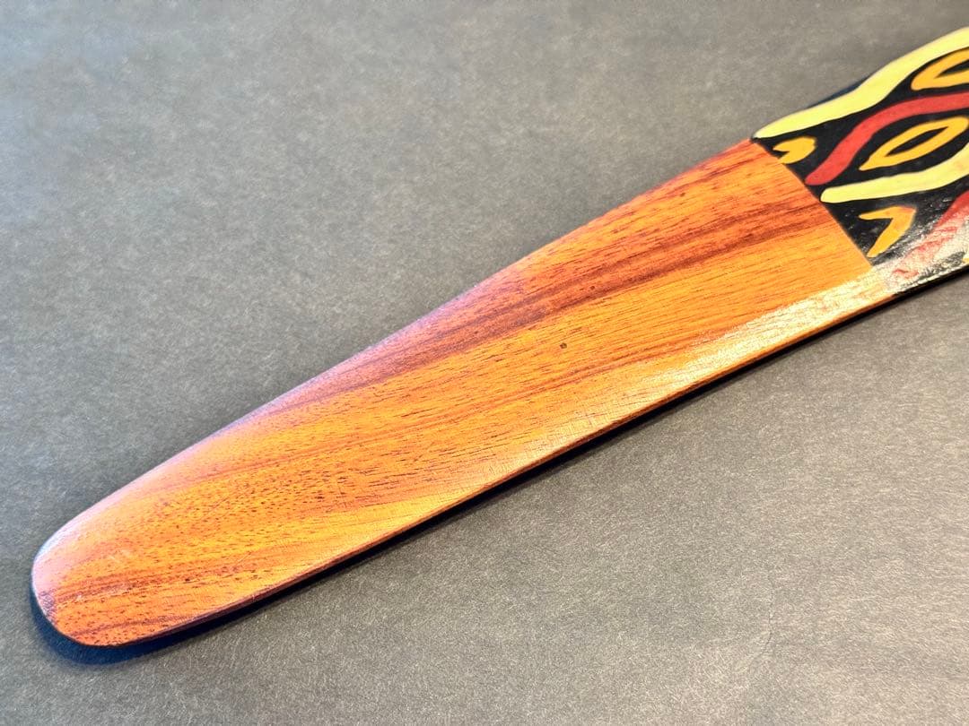 オーストラリアンアボリジナルアート タペストリー2点セット ブーメラン