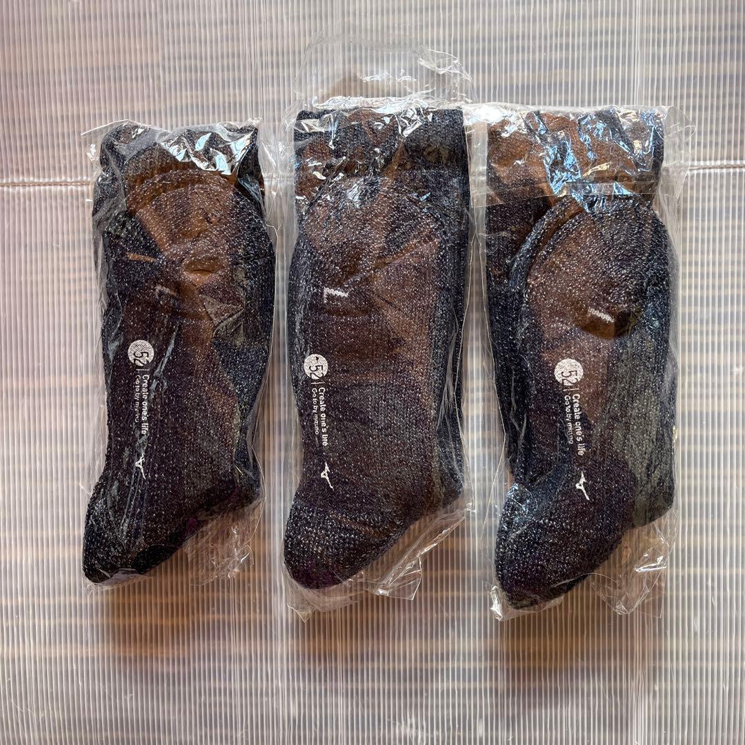 ミズノ　ブレスサーモ　メンズくつ下　まとめ売り35足