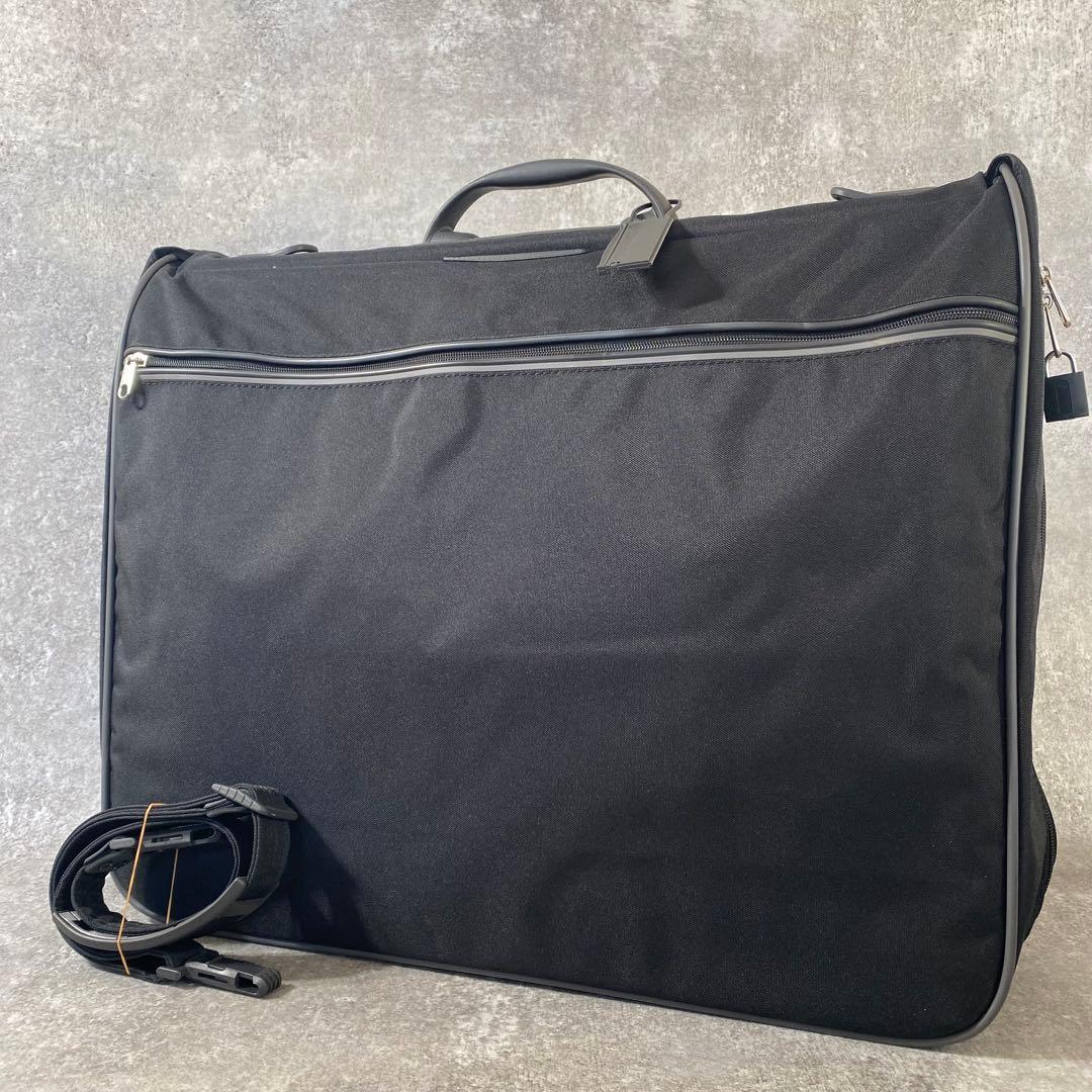 サムソナイト　ガーメントケース　ビジネスバッグ　2way ショルダー　黒　大容量
