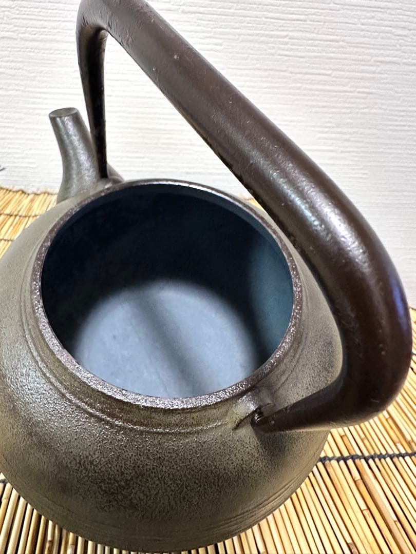 未使用品　南部宝星堂造　１３型　糸目肌　南部鉄瓶　NE様　売約済み