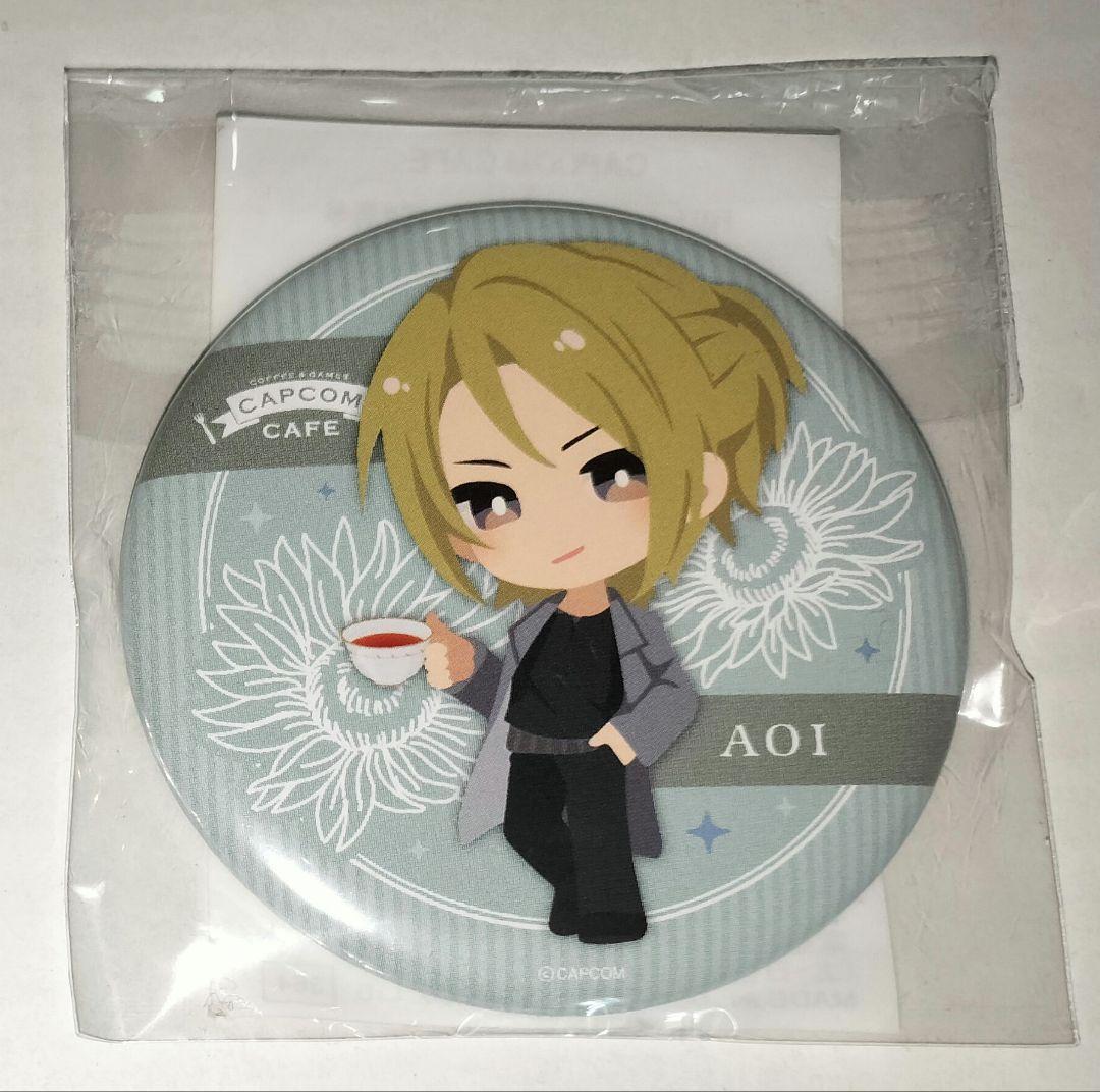 囚われのパルマ アオイ 缶バッジ カプコンカフェ 4周年