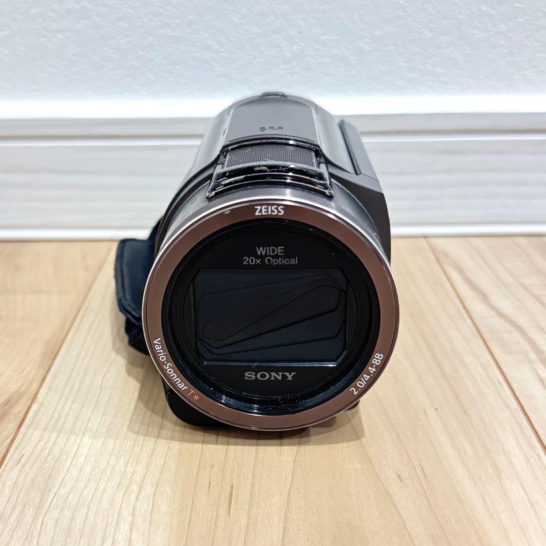 【良品】　SONY ソニー　4Kビデオカメラ FDR-AX45 Wi-Fi対応