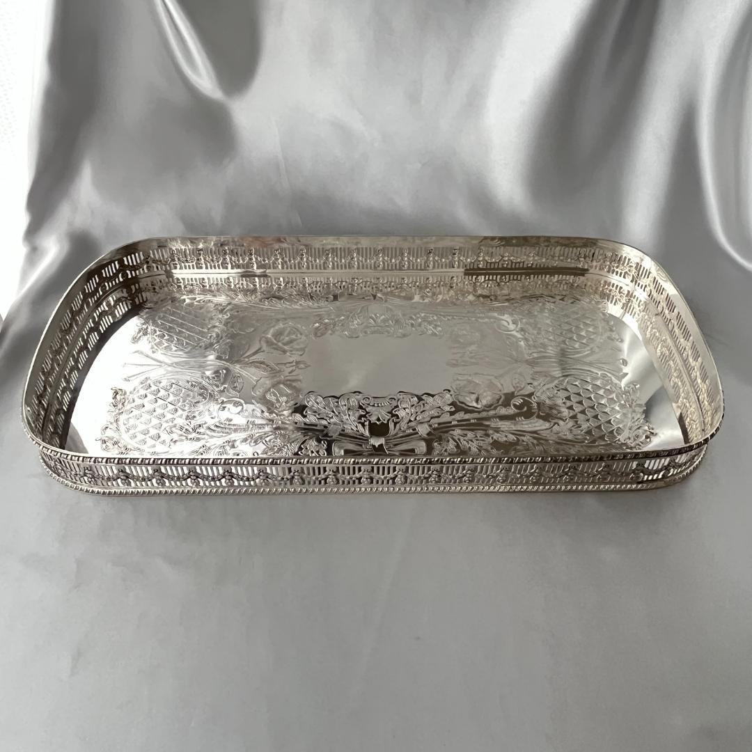 【VINERS】 カクテルトレー / ギャラリートレー 42cm