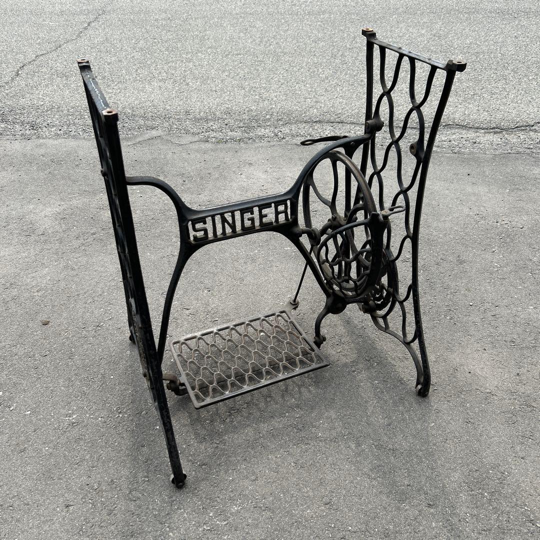 シンガー　網目ミシン脚　ミシン台　テーブル脚　アンティーク　レトロ　b10
