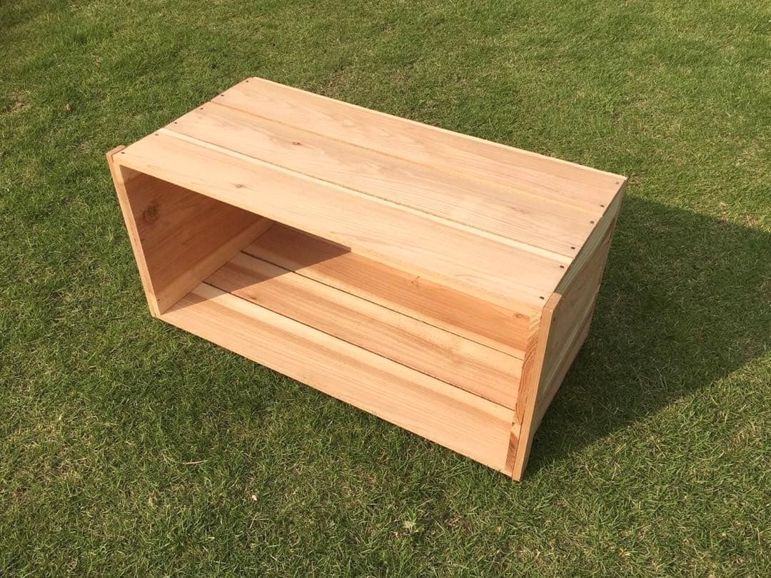 新品 りんご箱 6箱 // 収納 木箱 ウッドボックス ガーデニング 薪入れ