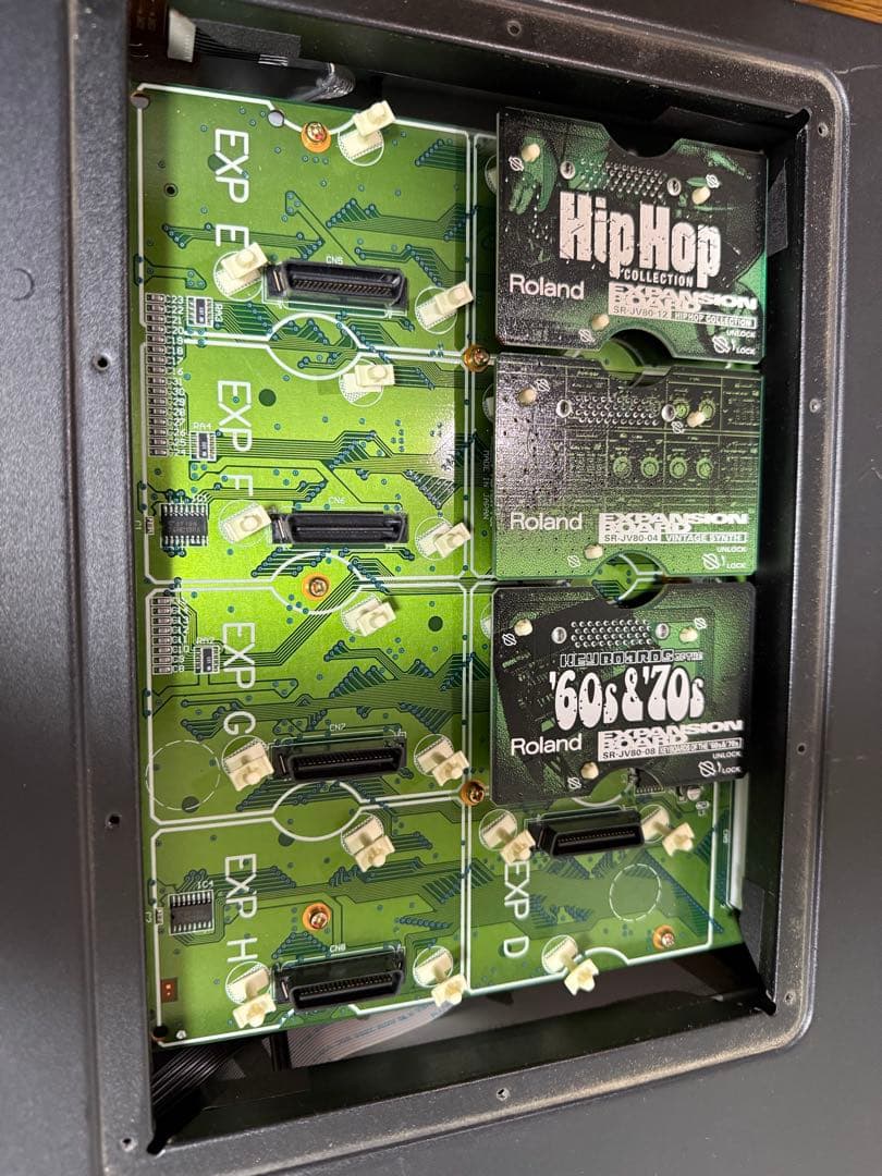 Roland JV-2080 【超貴重拡張カード3枚付き】