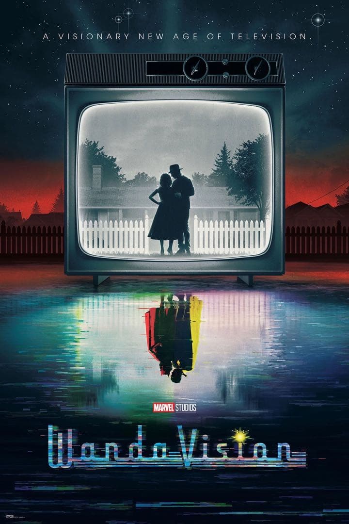 ワンダヴィジョン マーベル ポスター MONDO BNG シルクスクリーン