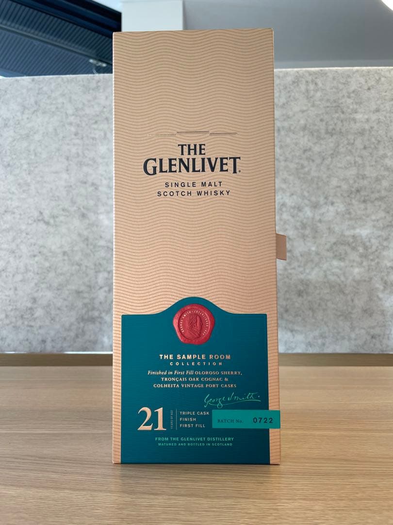 THE GLENLIVET 21年 シングルモルトウイスキー 700ml