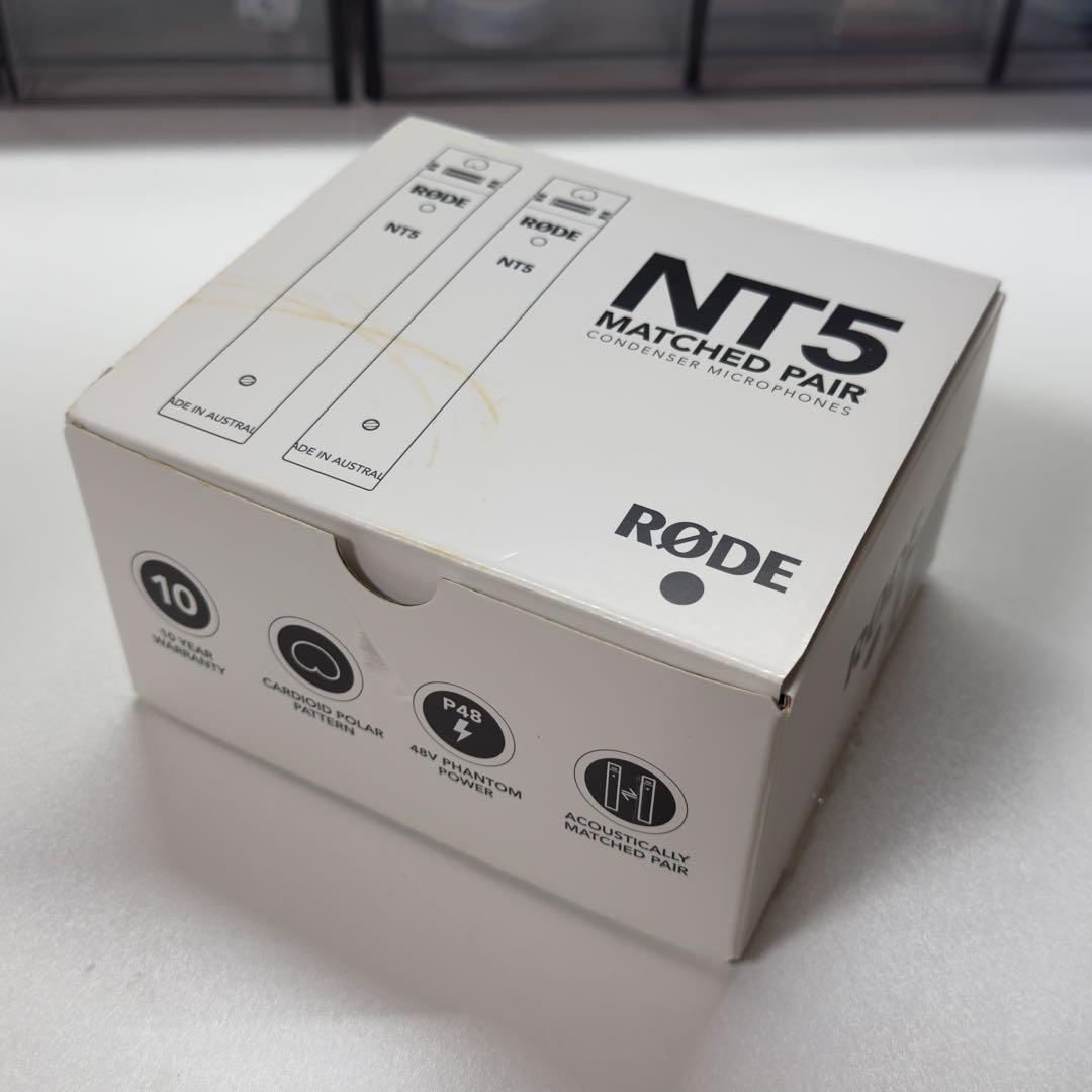 RØDE NT5 コンデンサーマイク 箱付き（傷、汚れあり）